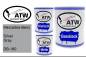 Preview: Mercedes-Benz, Silver Gray, DB-180: 1L Lackdose + 1L Klarlack + 500ml Härter - Set, von ATW Autoteile West.
